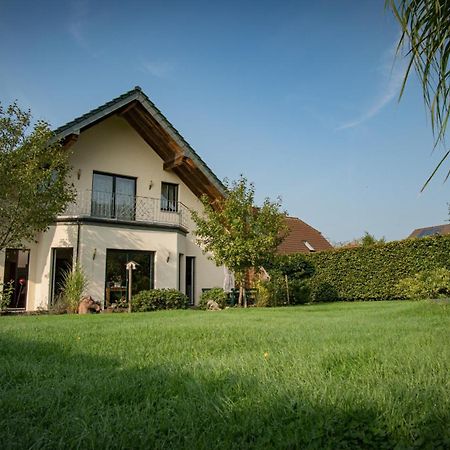Ferienhaus Mountfrosch Mit Sauna Und Naturpool Monschau Exterior photo